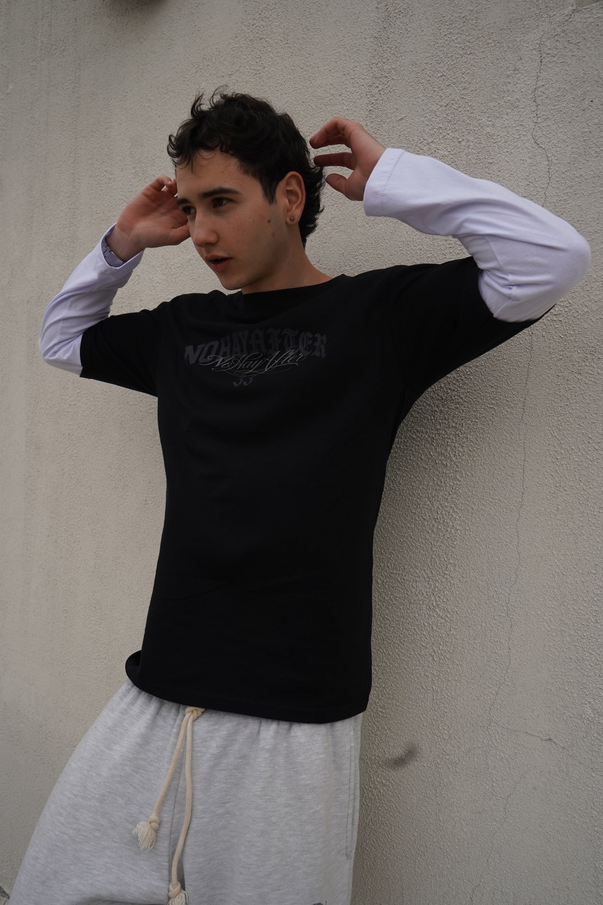 Remera Manga larga Negra