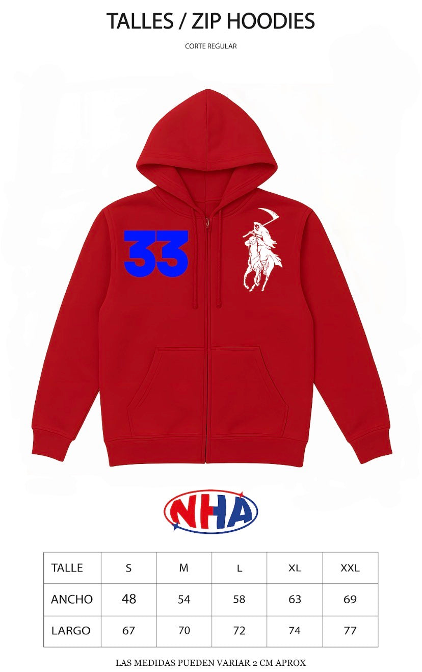 Canguro con cierre Rojo