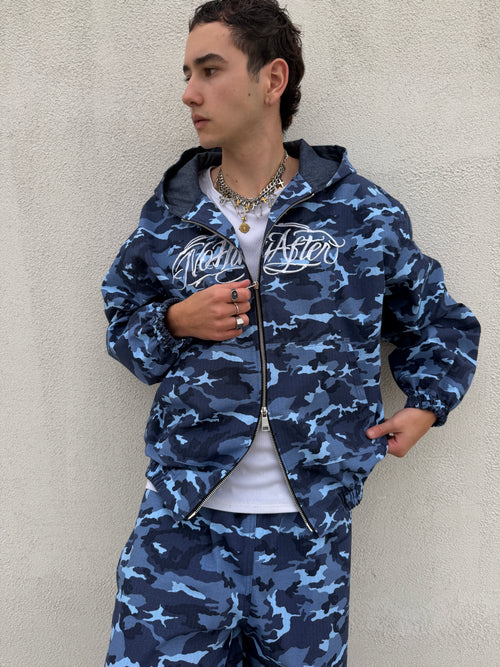 Campera Camuflada Azul