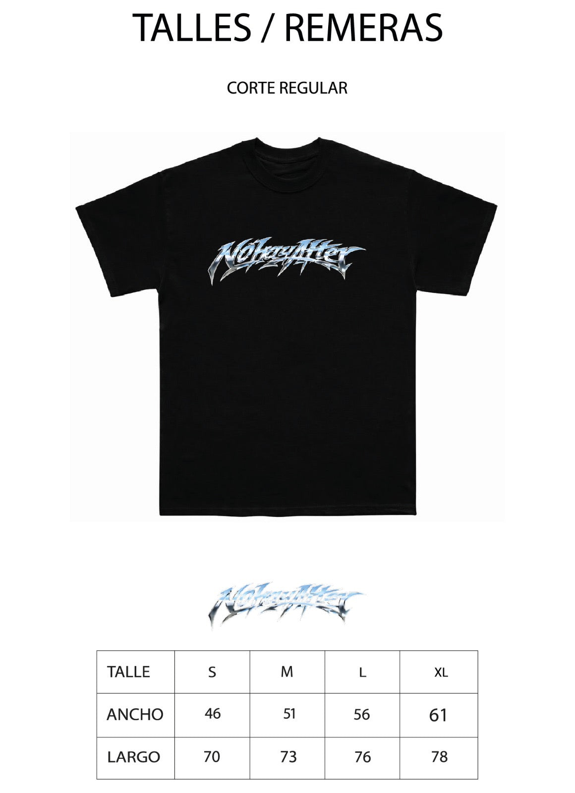 Remera Regular Metal