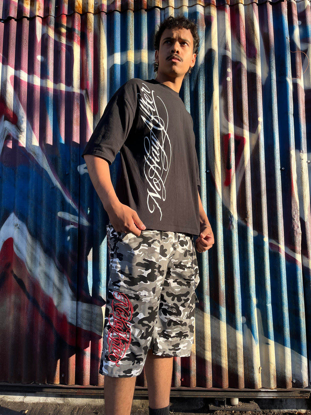 Bermuda Camuflada Blanca