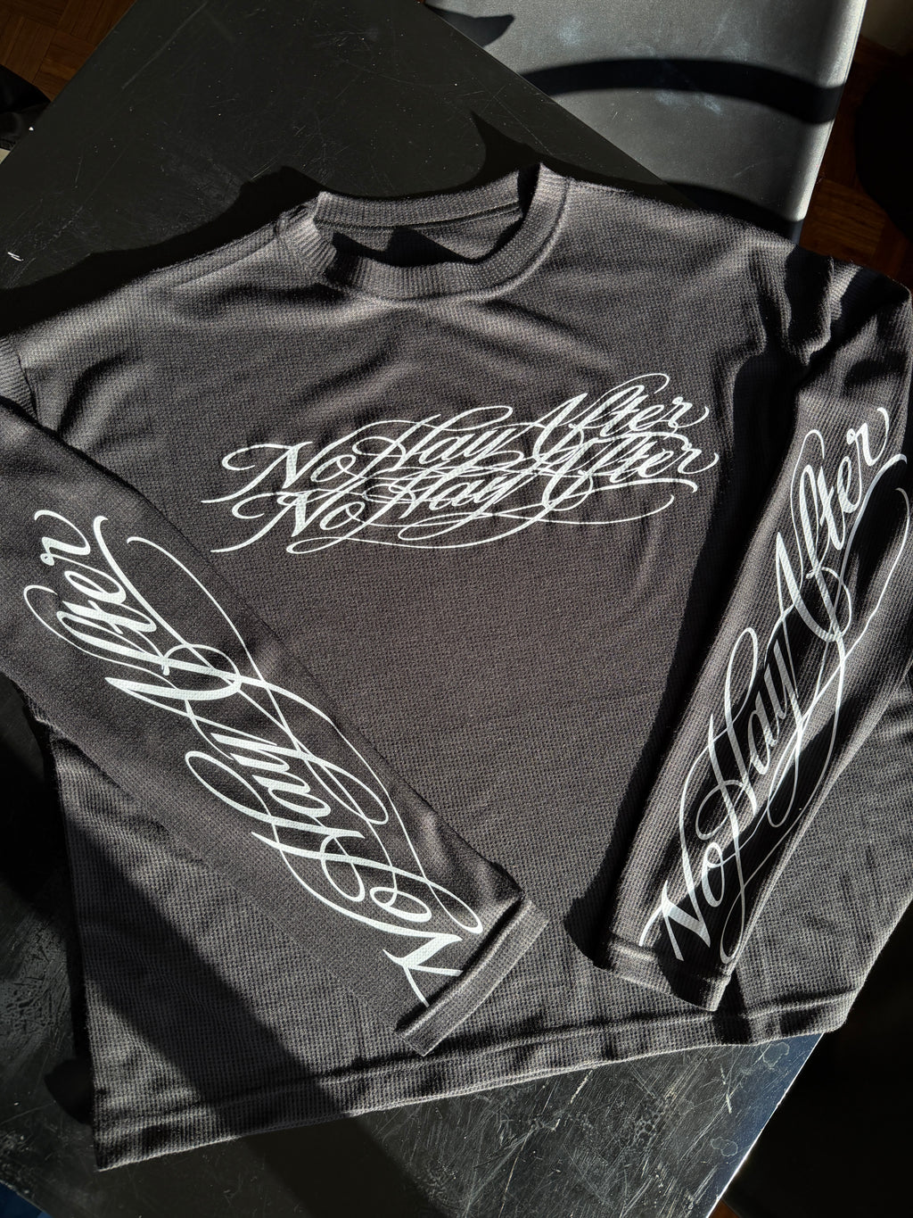 Remera Manga Larga Waffle