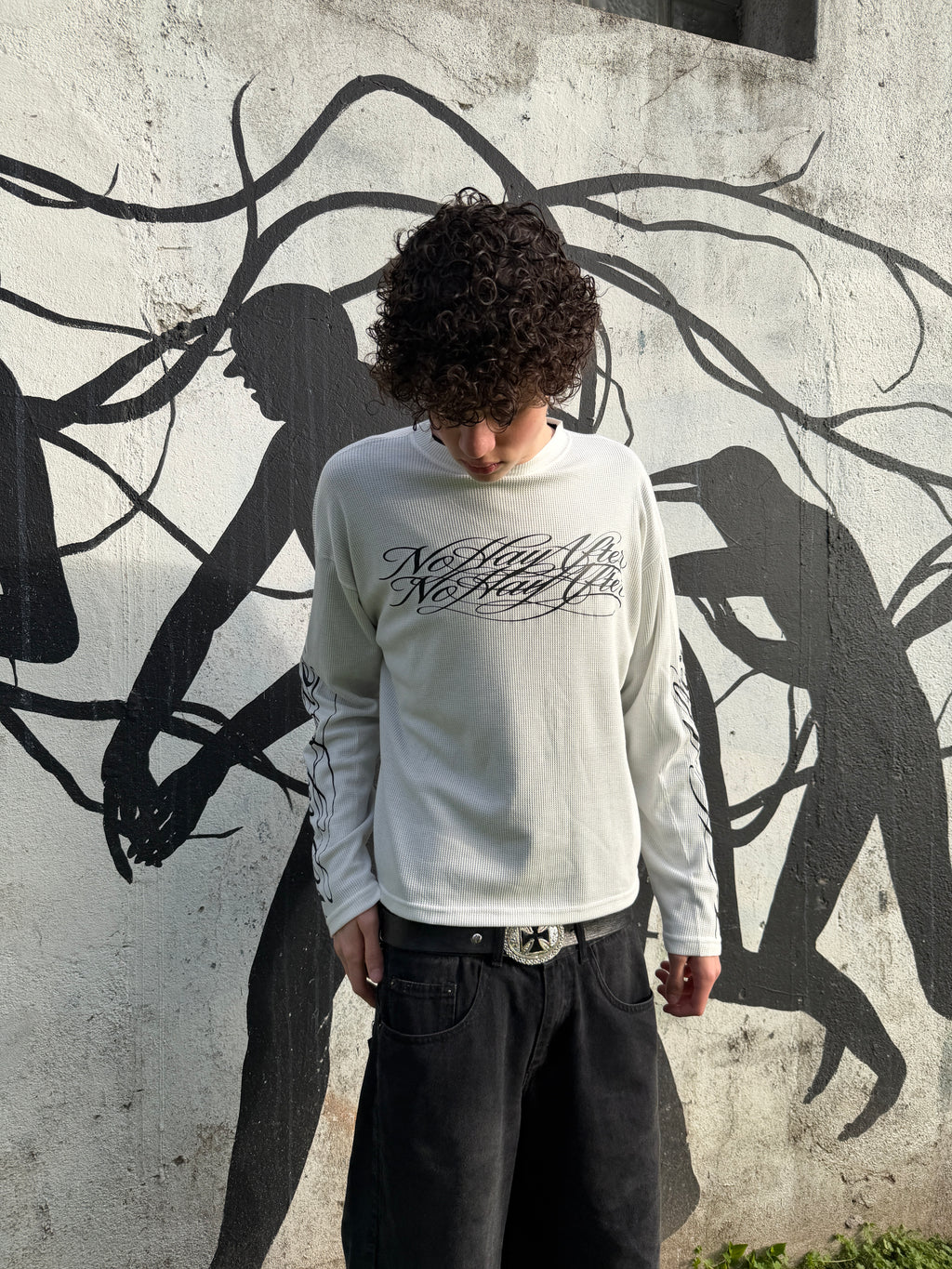 Remera Manga Larga Waffle