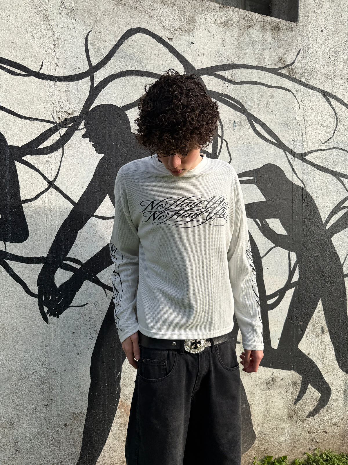 Remera Manga Larga Waffle