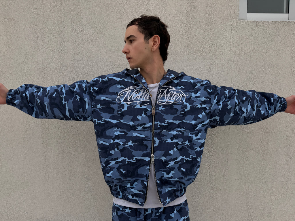 Campera Camuflada Azul
