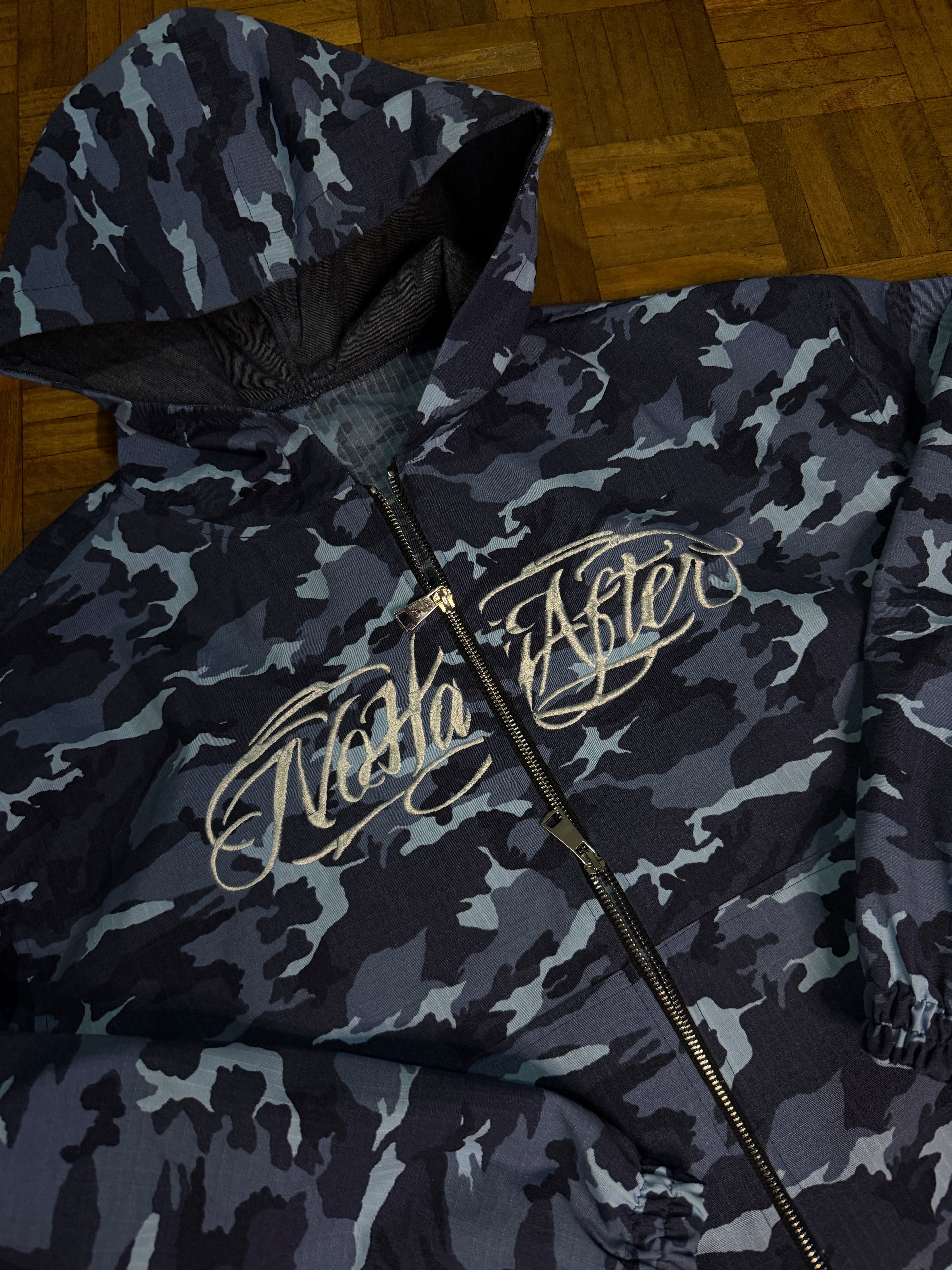 Campera Camuflada Azul