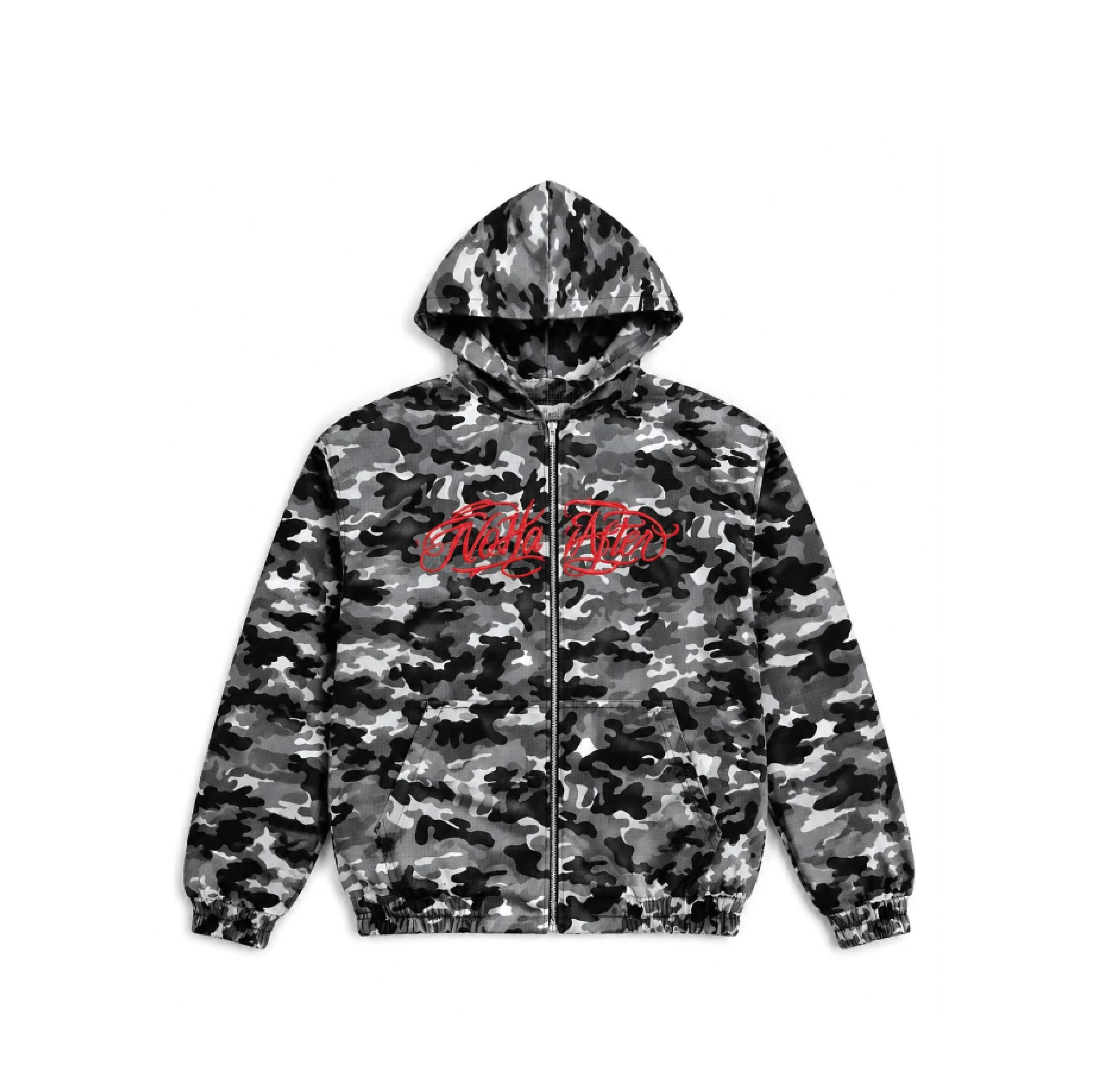 Campera Camuflada Gris