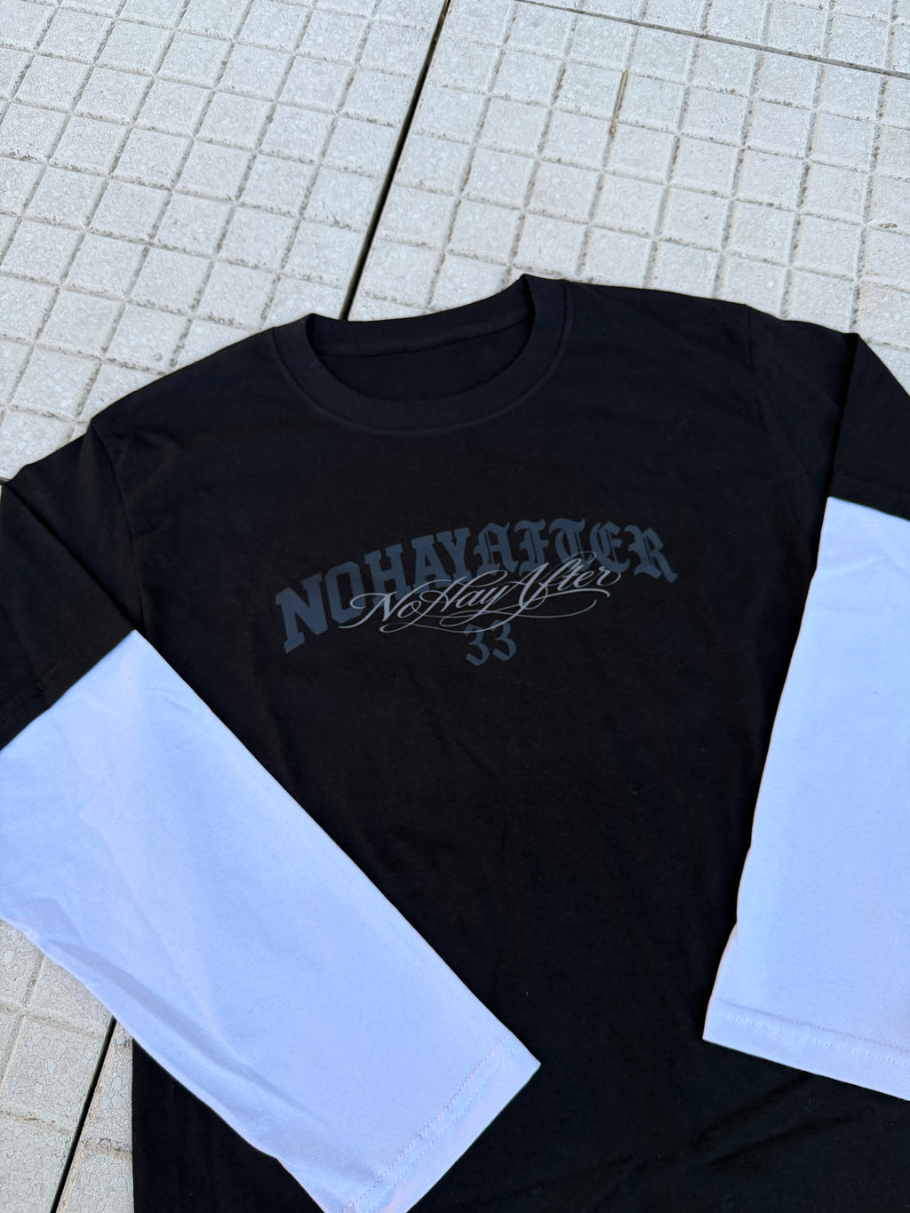 Remera Manga larga Negra