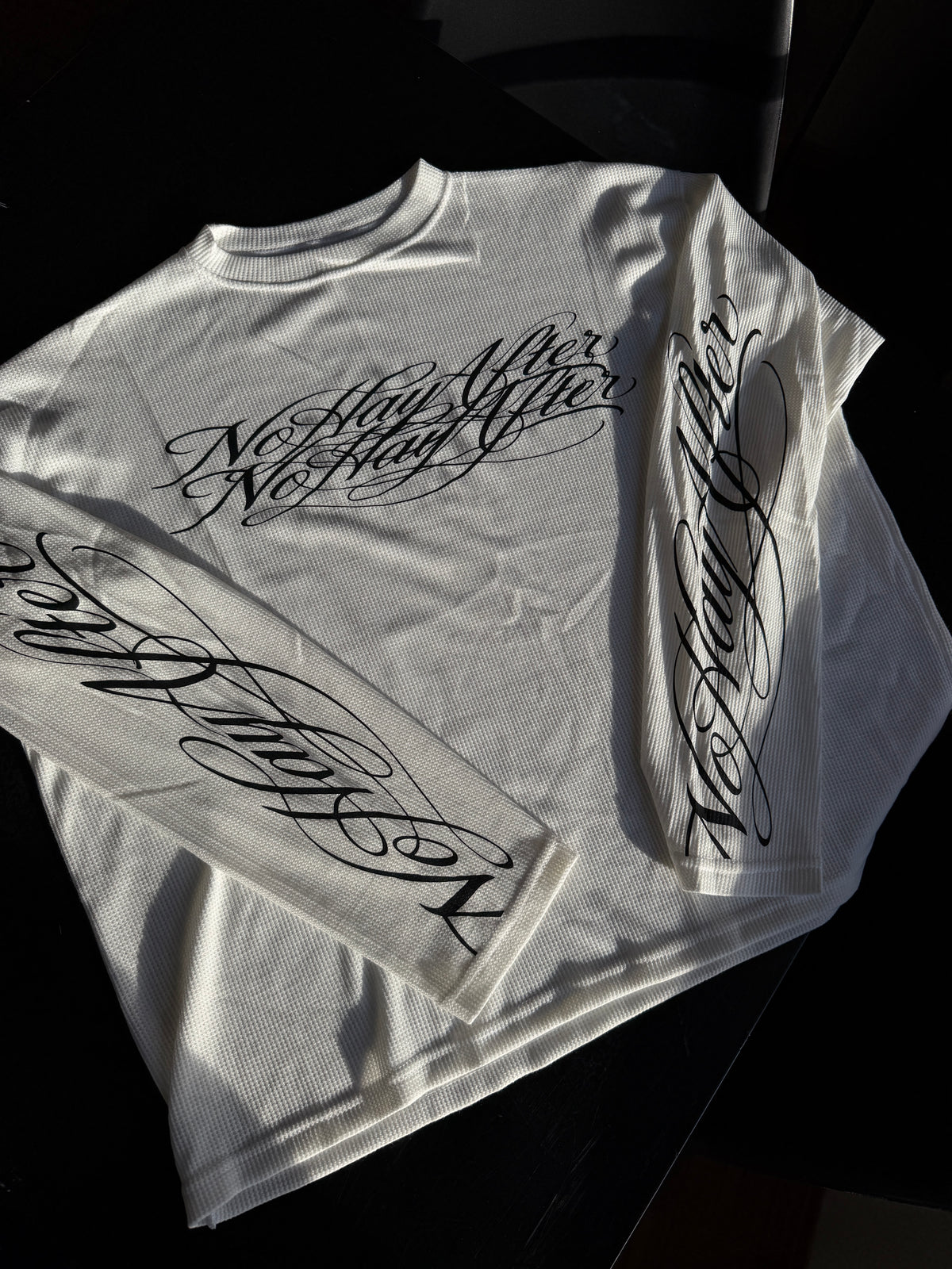 Remera Manga Larga Waffle