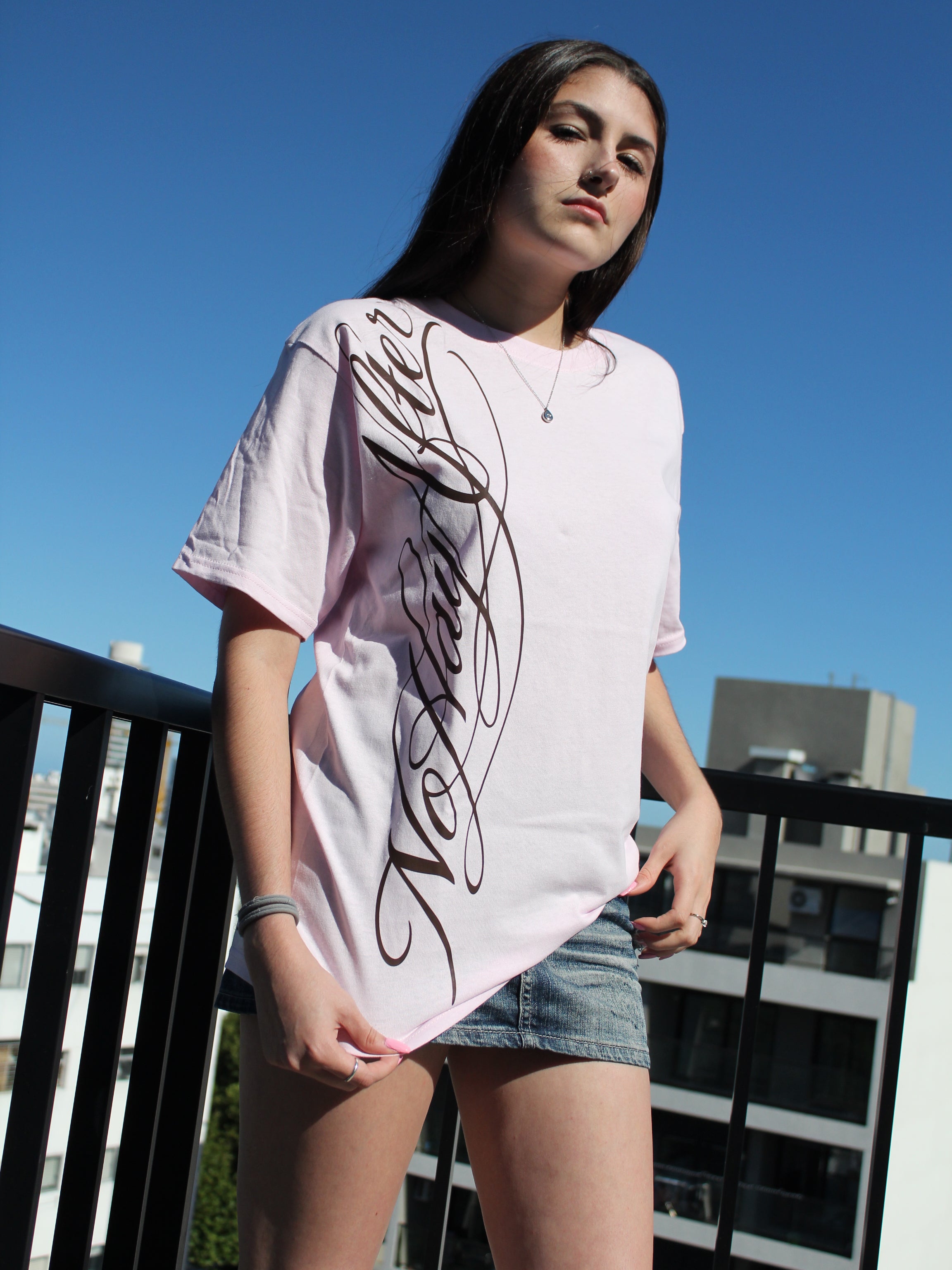 Remera Rosa Pastel