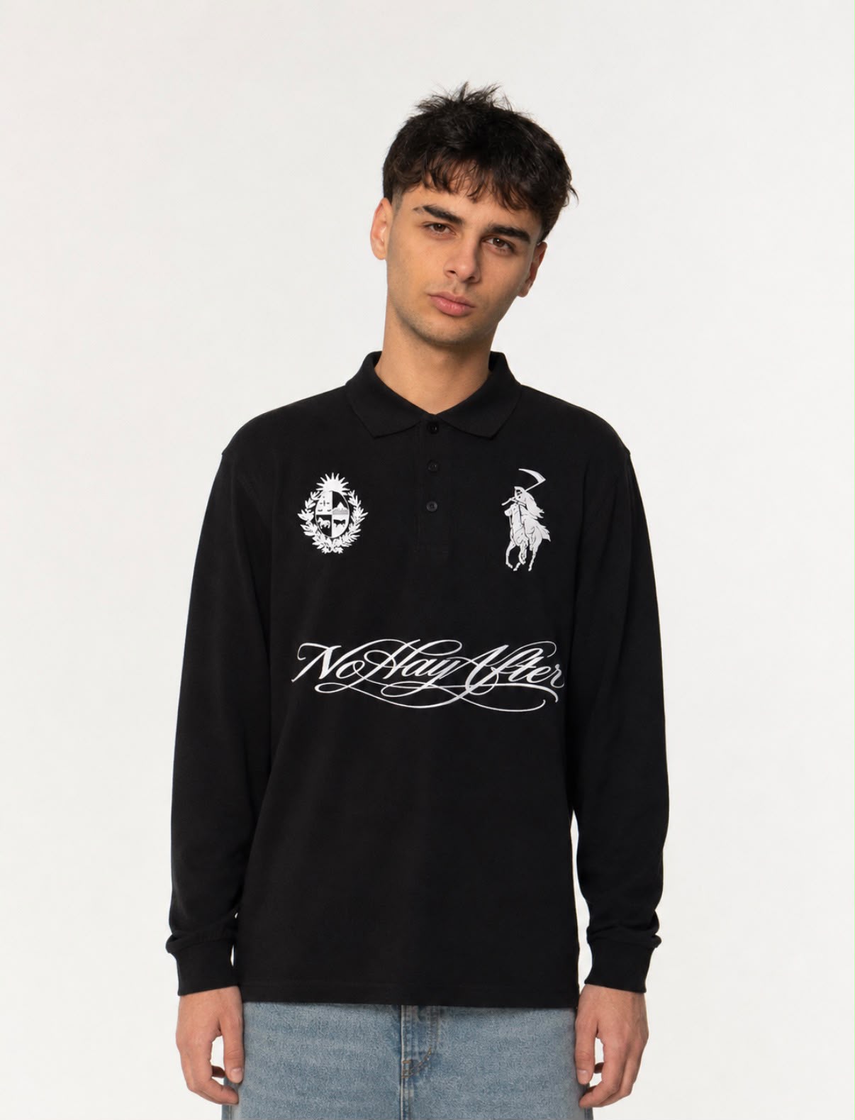 Camiseta Polo Manga Larga