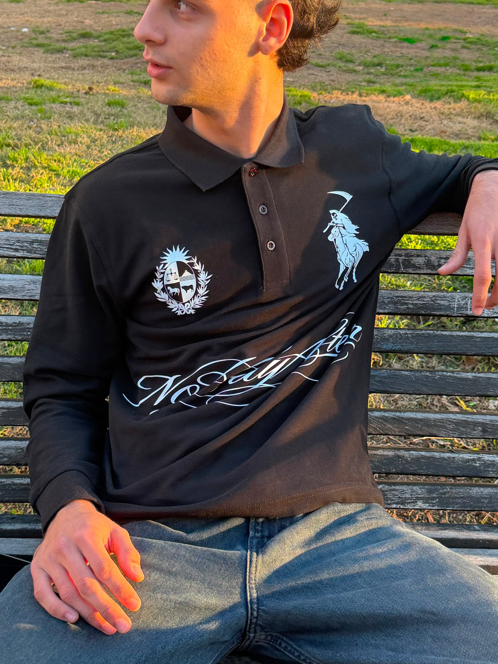 Camiseta Polo Manga Larga