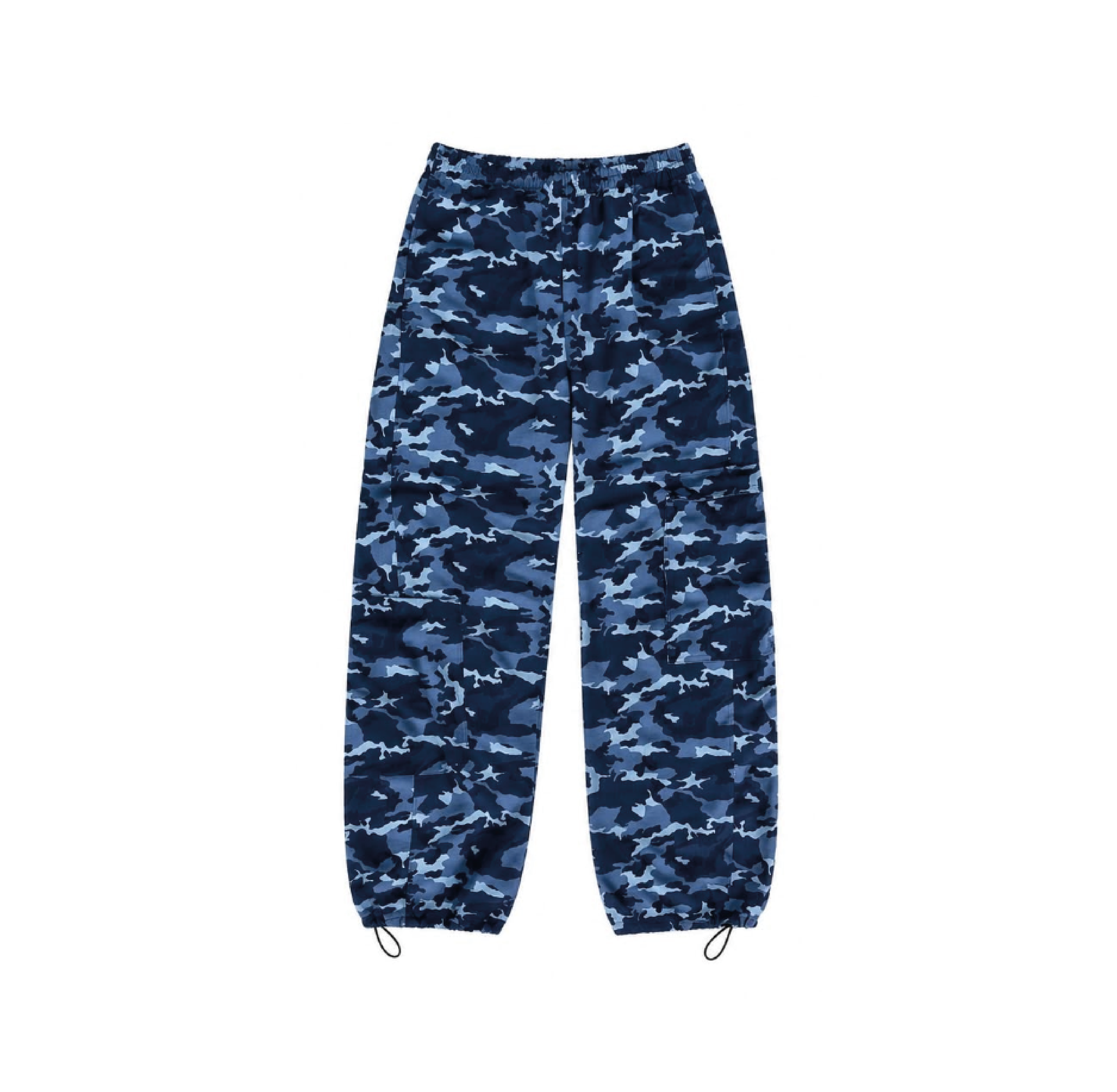 Pantalon Baggy Camuflado Azul