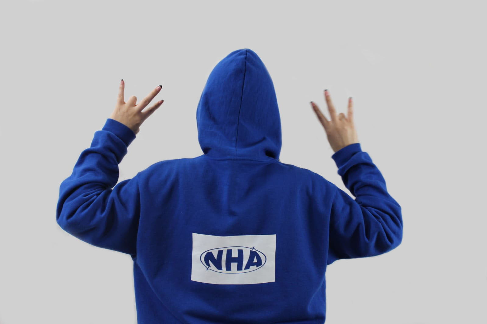 Canguro con cierre Azul Francia