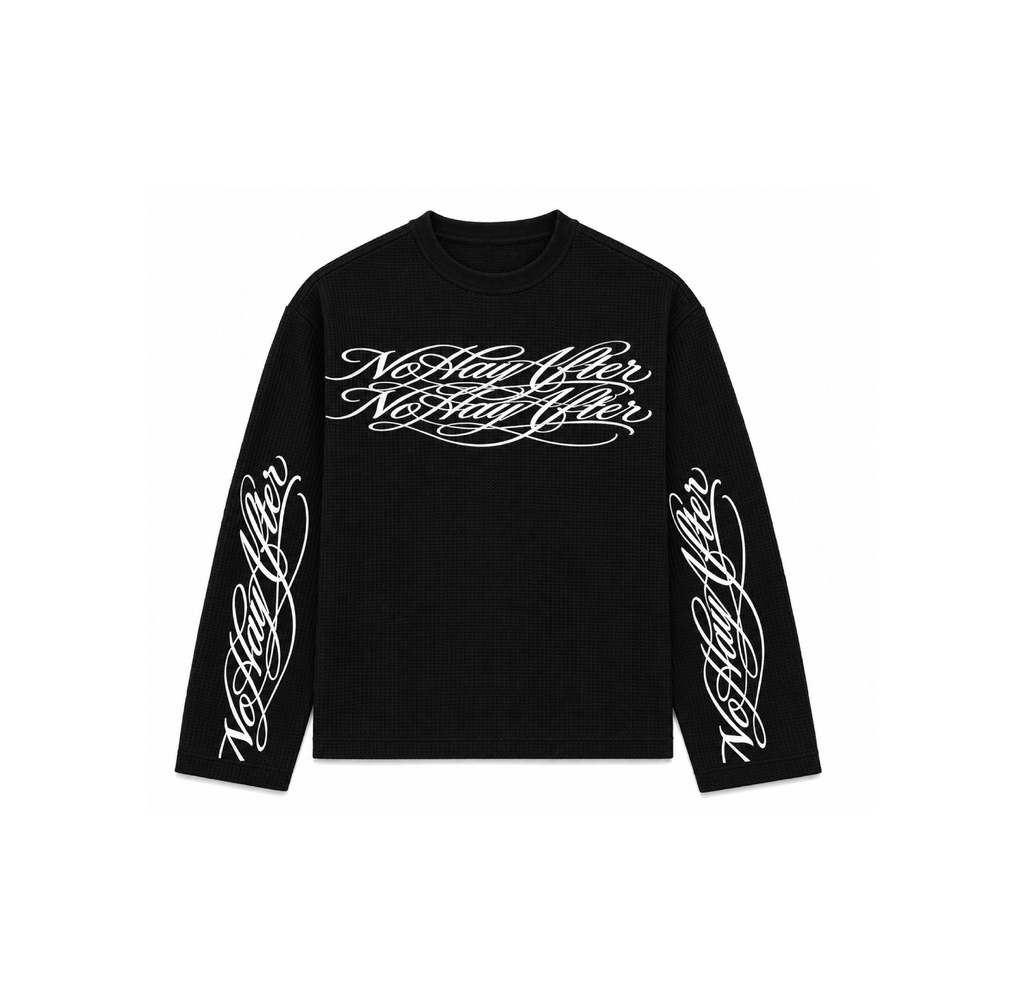 Remera Manga Larga Waffle