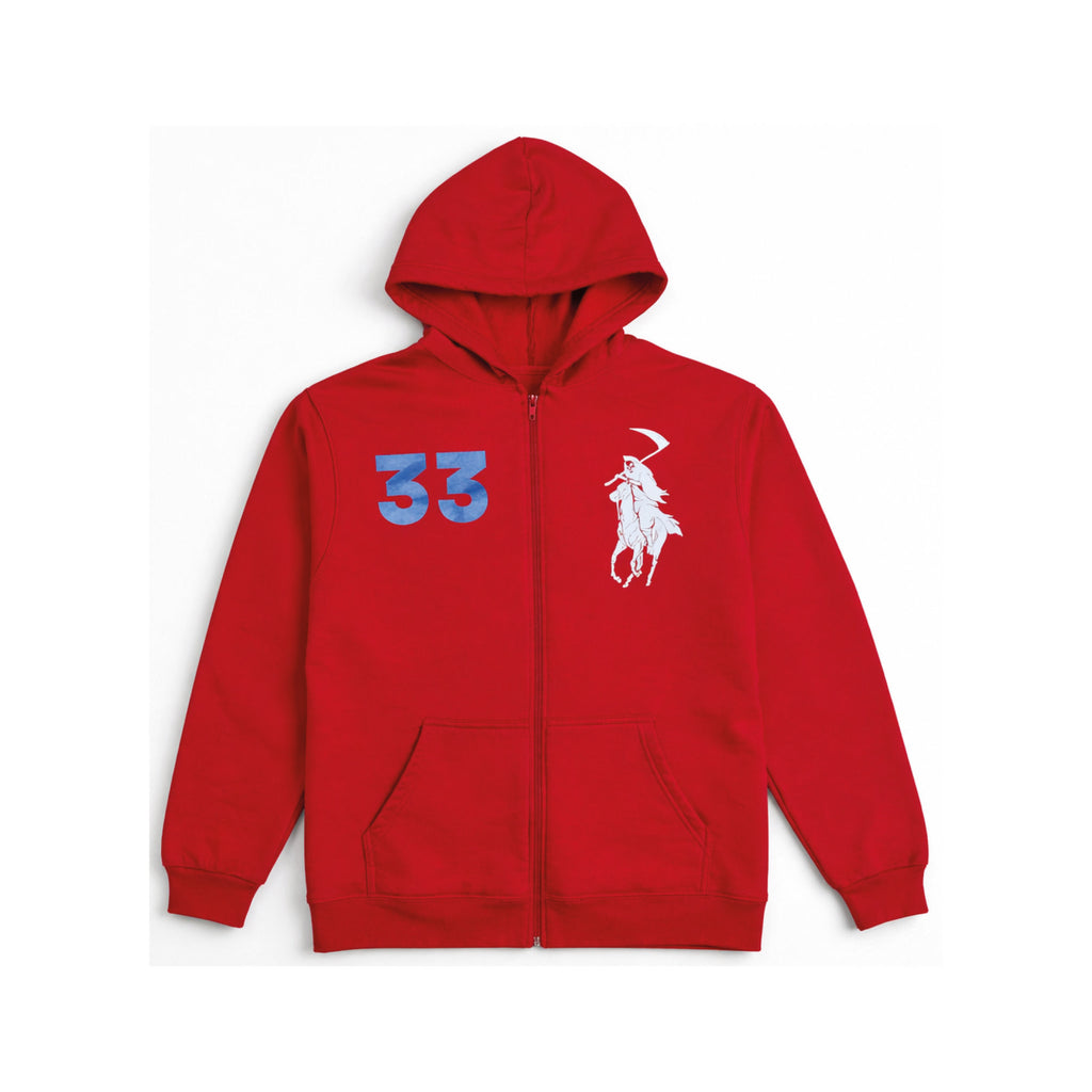 Canguro con cierre Rojo