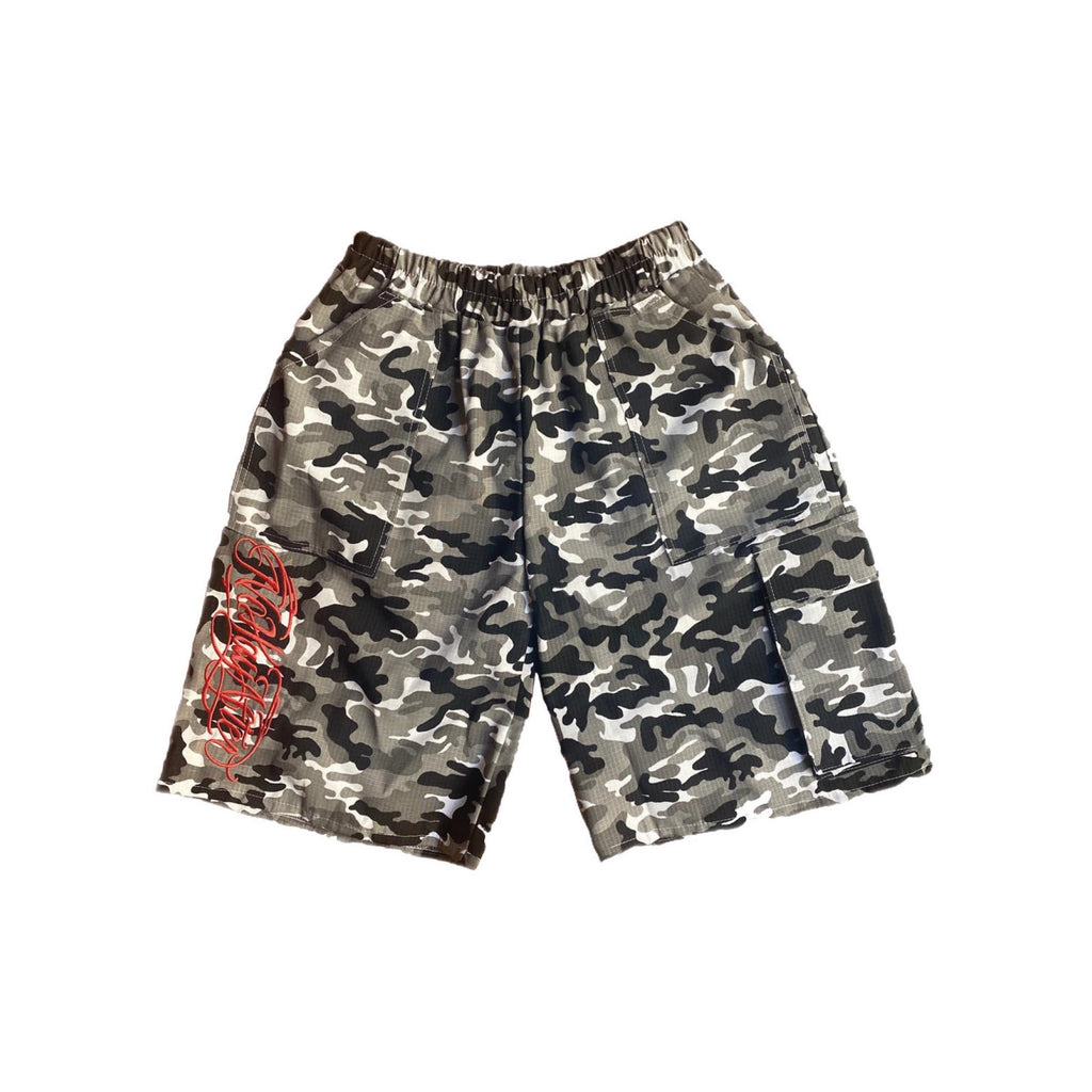 Bermuda Camuflada Blanca