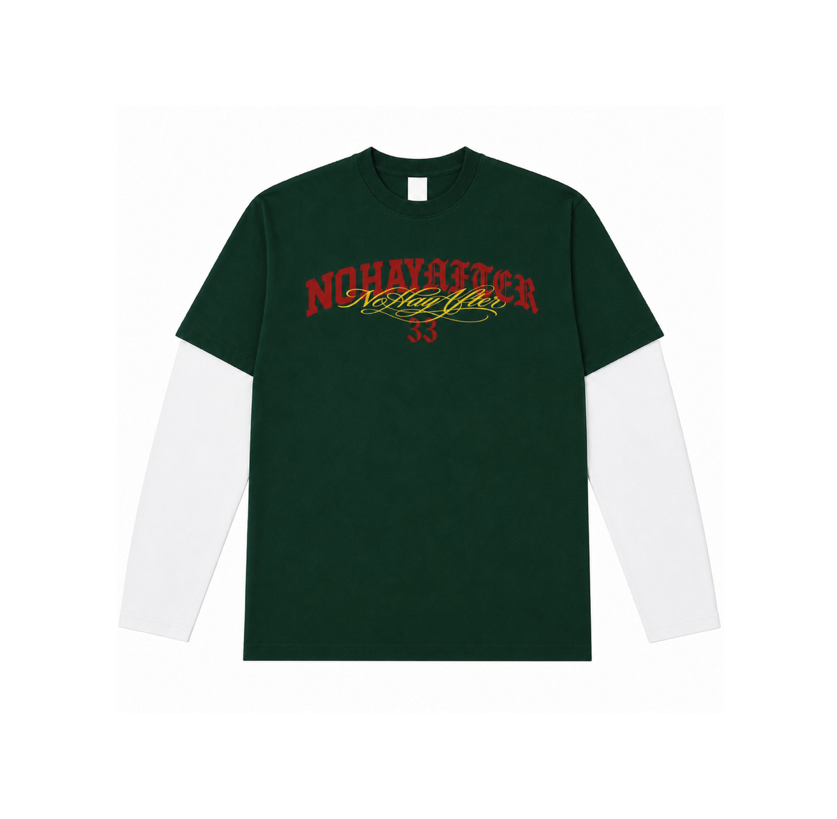 Remera manga larga Verde
